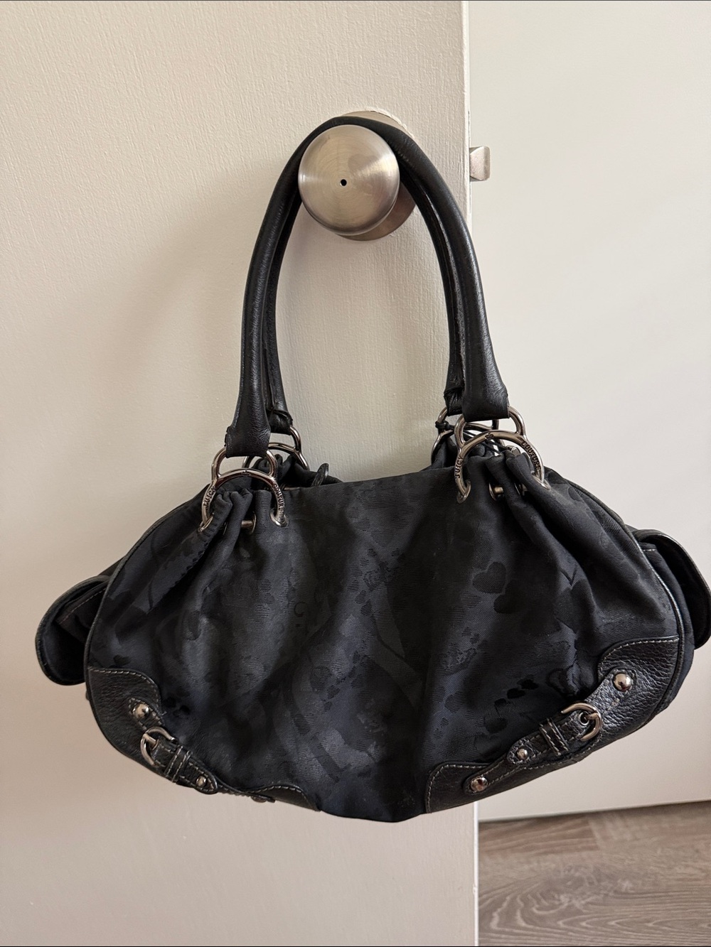 Juicy Couture Black Women's Top-Handle Shoulder Bag